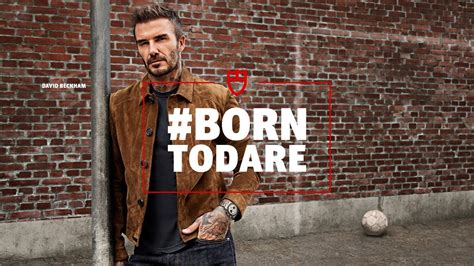 pubblicità tudor born to dare|tudor beckham commercial.